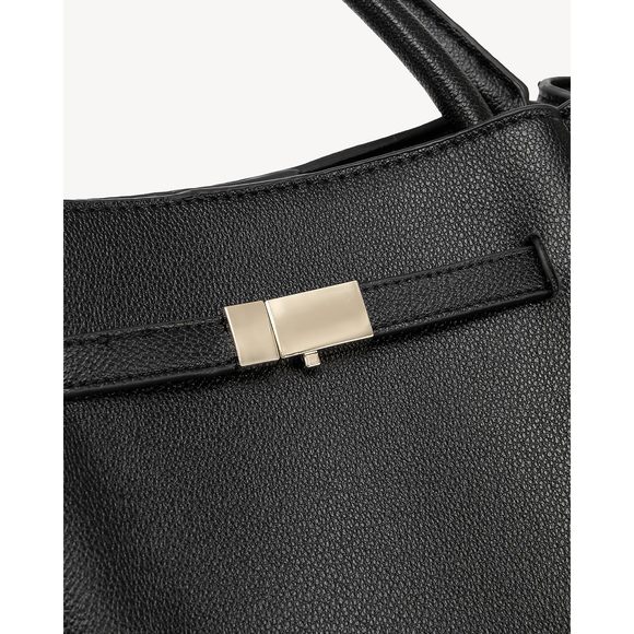 Vegan Leather Tote Bag, Handbags Shoulder Bag With Large :D - Picture 6 of 6